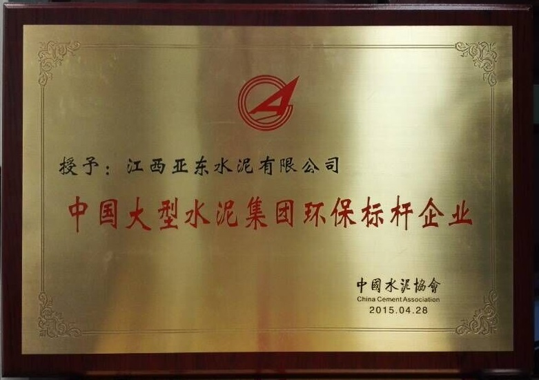 大型水泥集團環保標桿企業（江西亞東）