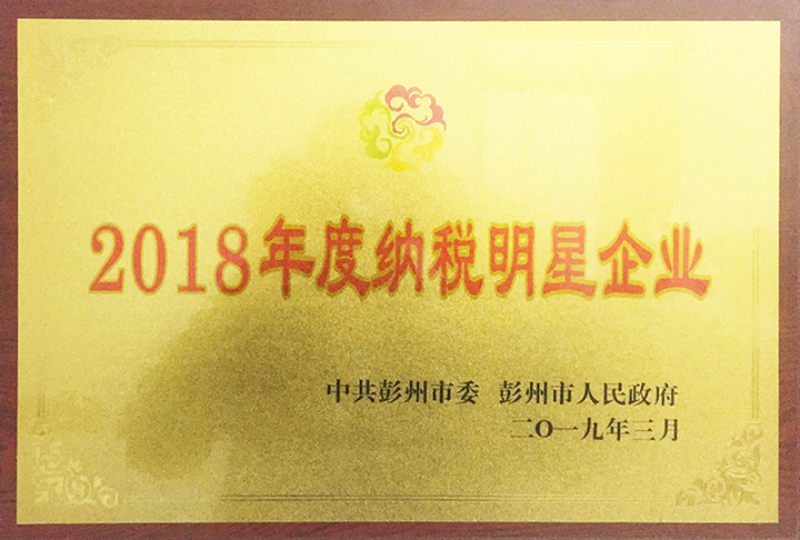 納稅明星企業（四川亞東）